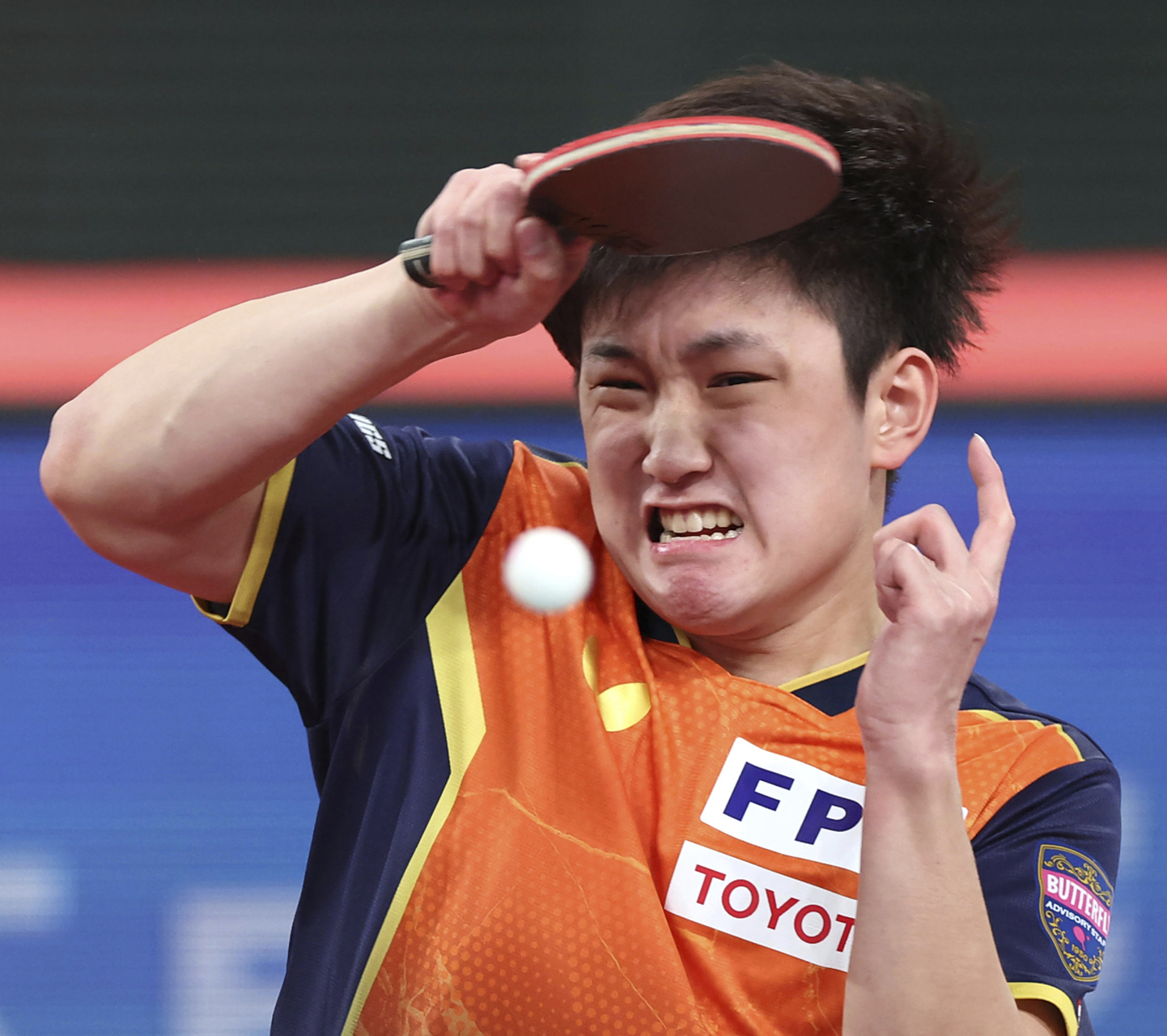 开云体育中国-日本乒乓球队强势英国乒乓球队，张本智和高光表现的简单介绍