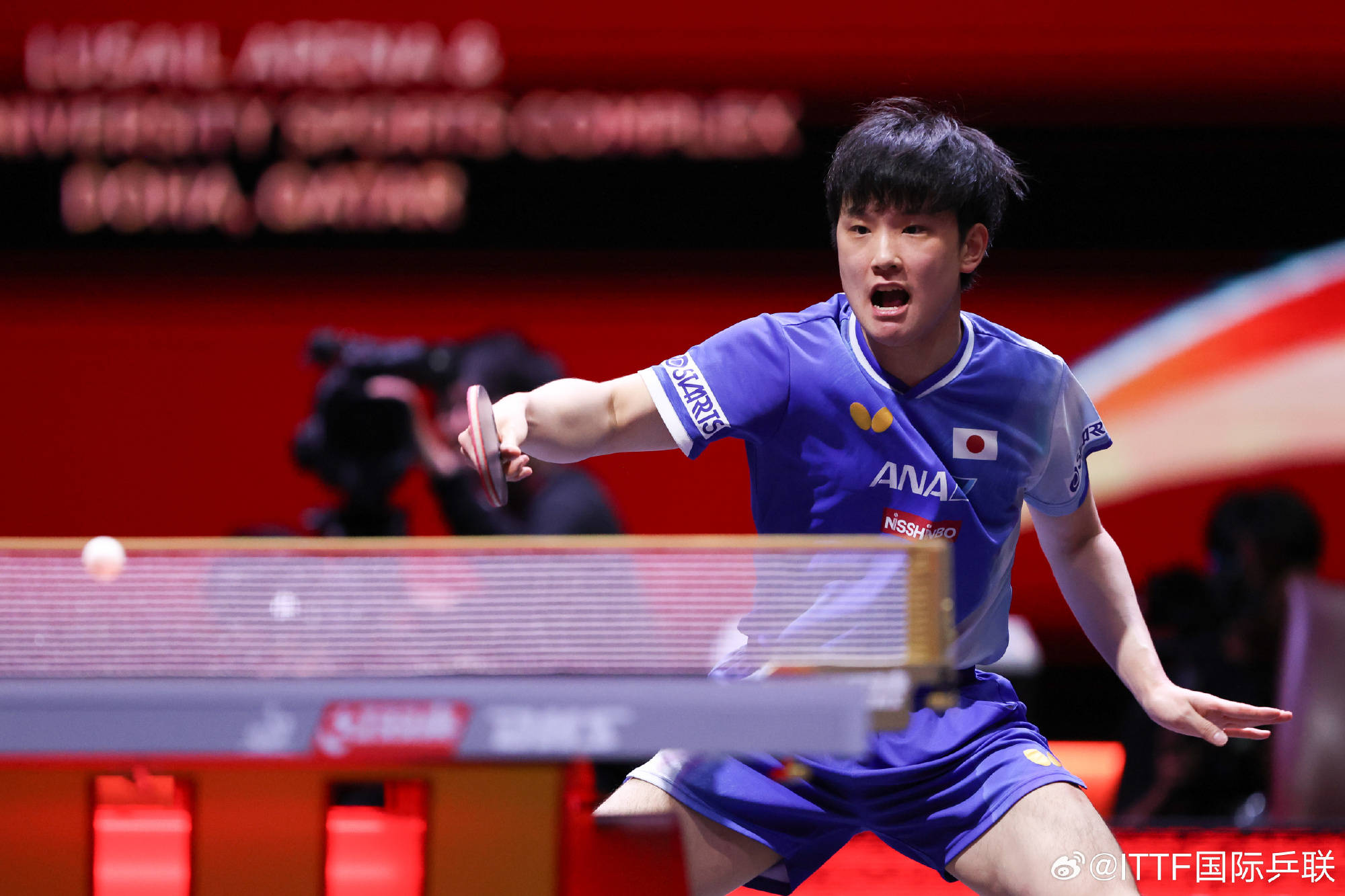开云体育中国-日本乒乓球队强势英国乒乓球队，张本智和高光表现的简单介绍